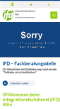 Mobile Screenshot of ifd-koeln.de